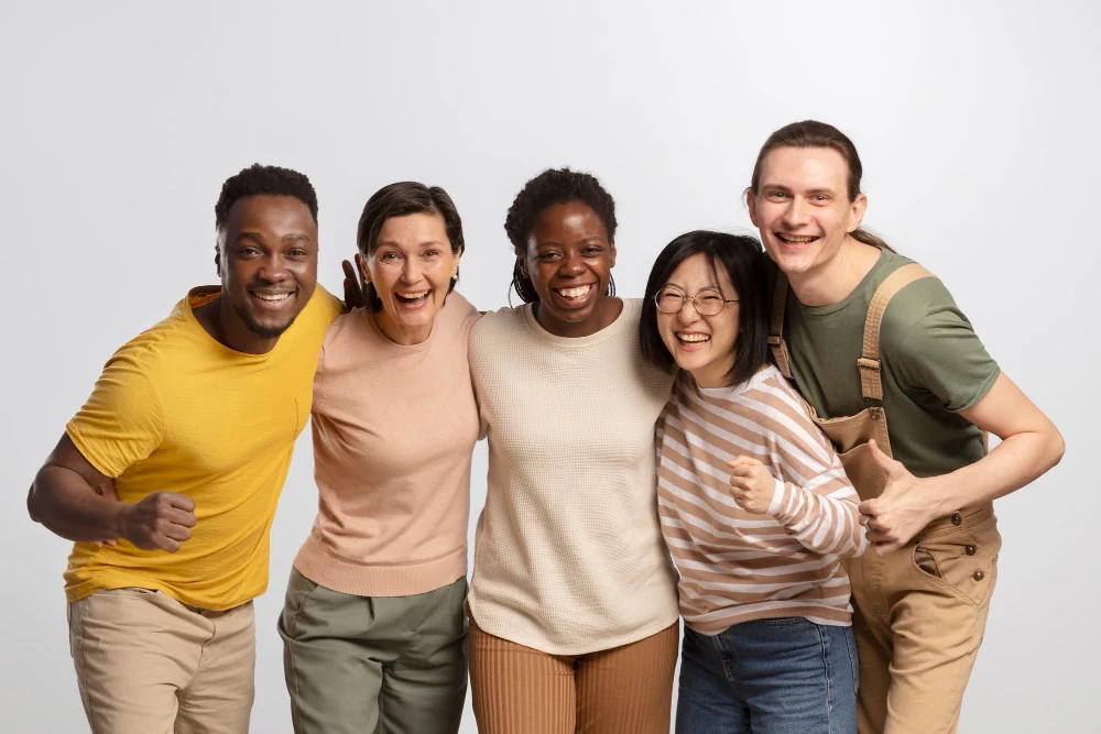 FAQ diverse people mental health support