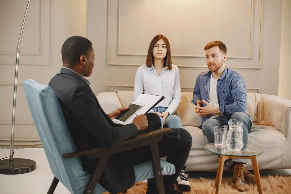 Psychiatry consultation with couple